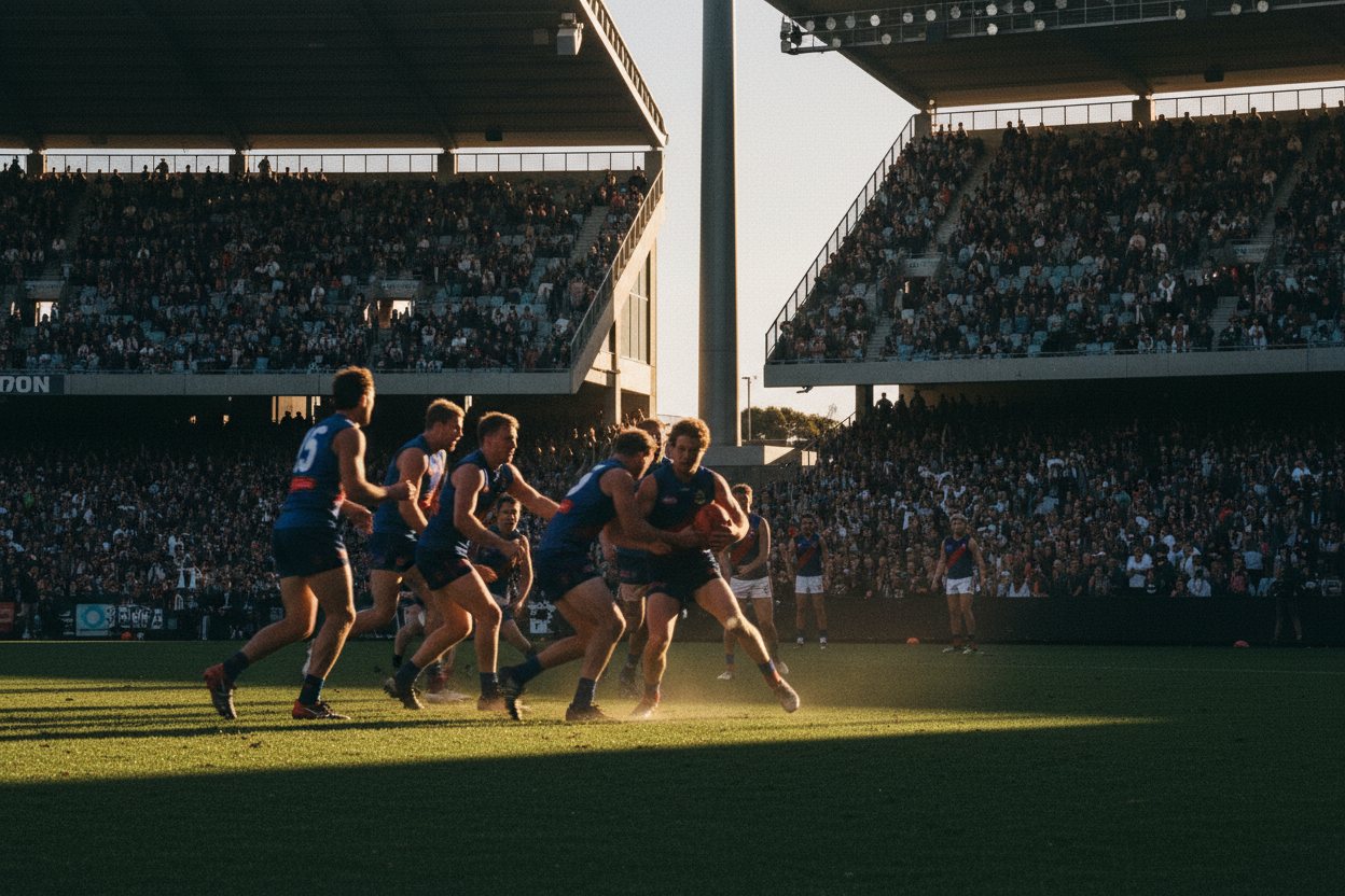 Stadium crowd